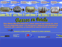 Tablet Screenshot of barcosenbotella.com